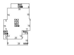 97 Lowell Ave, Newton MA 02460-1502 floor plan
