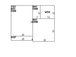 11 Nonantum St, Newton MA  02458-2431 floor plan