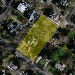 303 Franklin St, Newton MA 02458-2302 aerial view