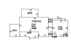 321 Waban Ave, Newton MA 02468-1349 floor plan