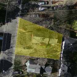 20 Emerson St, Newton MA 02458-1605 aerial view