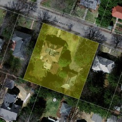 56 Pine Ridge Rd, Newton MA  02468-1617 aerial view