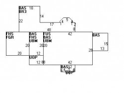112 Gordon Rd, Newton MA 02468-1227 floor plan