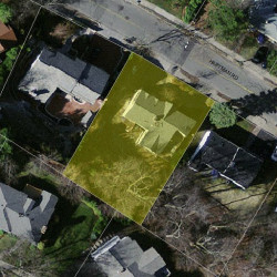 121 Hartman Rd, Newton MA  02459-2851 aerial view