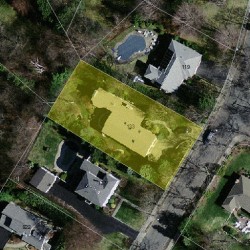 133 Oak Hill St, Newton MA 02459-3455 aerial view