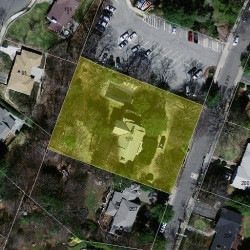 199 Temple St, Newton MA  02465-2332 aerial view