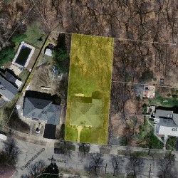 447 Waban Ave, Newton MA 02468-1334 aerial view