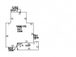139 Gibbs St, Newton MA  02459-1927 floor plan