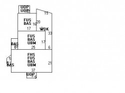 236 Auburn St, Newton MA 02466-2407 floor plan