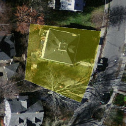 143 Eastbourne Rd, Newton MA 02459-1605 aerial view