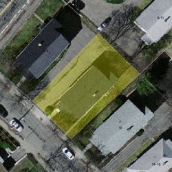 8 Colonial Ave, Newton MA 02460-1215 aerial view