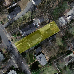 34 Perkins St, Newton MA 02465-2303 aerial view