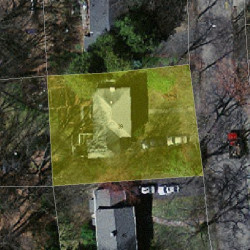 39 Verndale Rd, Newton MA  02461-2113 aerial view