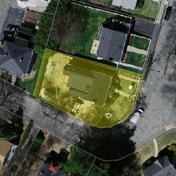 26 Lindbergh Ave, Newton MA  02465-1651 aerial view