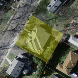 70 Truman Rd, Newton MA 02459-2664 aerial view