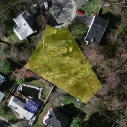 45 Juniper Ln, Newton MA  02459-2839 aerial view