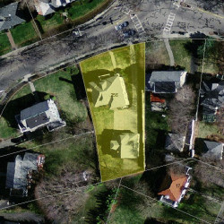 256 Ward St, Newton MA 02459-1220 aerial view