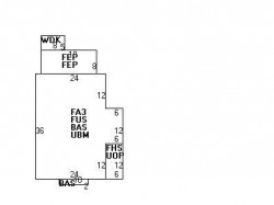 362 Wolcott St, Newton MA 02466-1533 floor plan