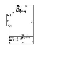 20 Marlboro St, Newton MA  02458-2121 floor plan