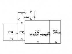 470 Quinobequin Rd, Newton MA 02468-2127 floor plan
