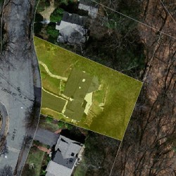 62 Day St, Newton MA 02466-2917 aerial view