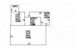 46 Central Ave, Newton MA  02460-1709 floor plan