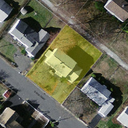 25 Kappius Path, Newton MA 02459-3712 aerial view