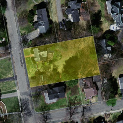 16 Fountain St, Newton MA  02465-2720 aerial view