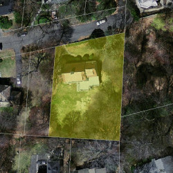 65 Rokeby Rd, Newton MA 02468-2153 aerial view