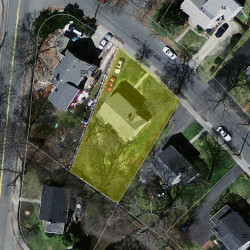 15 Larchmont Ave, Newton MA 02468-2033 aerial view