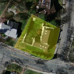 101 Drumlin Rd, Newton MA 02459-2806 aerial view