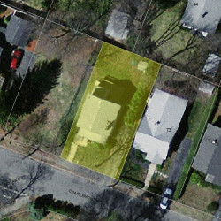 79 Charlemont St, Newton MA 02461-1909 aerial view