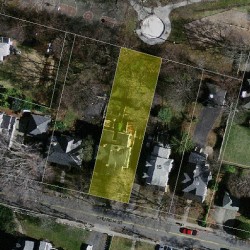 21 Church St, Newton MA 02458-2015 aerial view