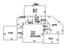 23 Longmeadow Rd, Newton MA  02459-3428 floor plan