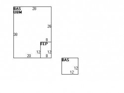 154 Waltham St, Newton MA  02465-1333 floor plan