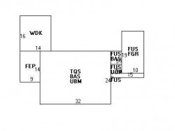 110 Fairway Dr, Newton MA 02465-1715 floor plan