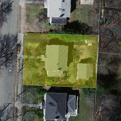 47 Charlotte Rd, Newton MA 02459-1707 aerial view