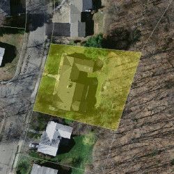 76 Adeline Rd, Newton MA 02459-2705 aerial view