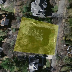 115 Claremont St, Newton MA  02458-1927 aerial view