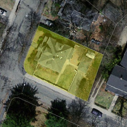 304 Central St, Newton MA 02466-2203 aerial view