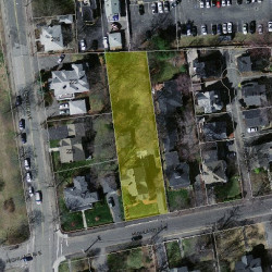 69 Highland Ave, Newton MA 02460-1837 aerial view