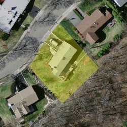267 Country Club Rd, Newton MA 02459-3148 aerial view