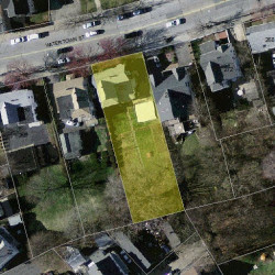 282 Watertown St, Newton MA  02458-1347 aerial view