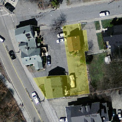 1020 Chestnut St, Newton MA 02464-1104 aerial view