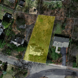 308 Prince St, Newton MA 02465-2955 aerial view