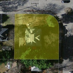 16 Elmore St, Newton MA 02459-1119 aerial view