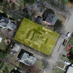 37 Evergreen Ave, Newton MA 02466-1702 aerial view