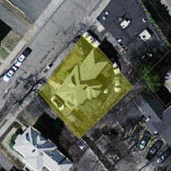 72 Floral St, Newton MA 02461-1523 aerial view