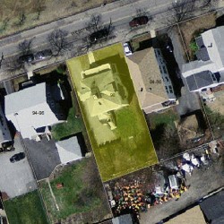 90 Webster St, Newton MA 02465-1820 aerial view