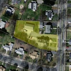 69 Cherry St, Newton MA 02465-1235 aerial view